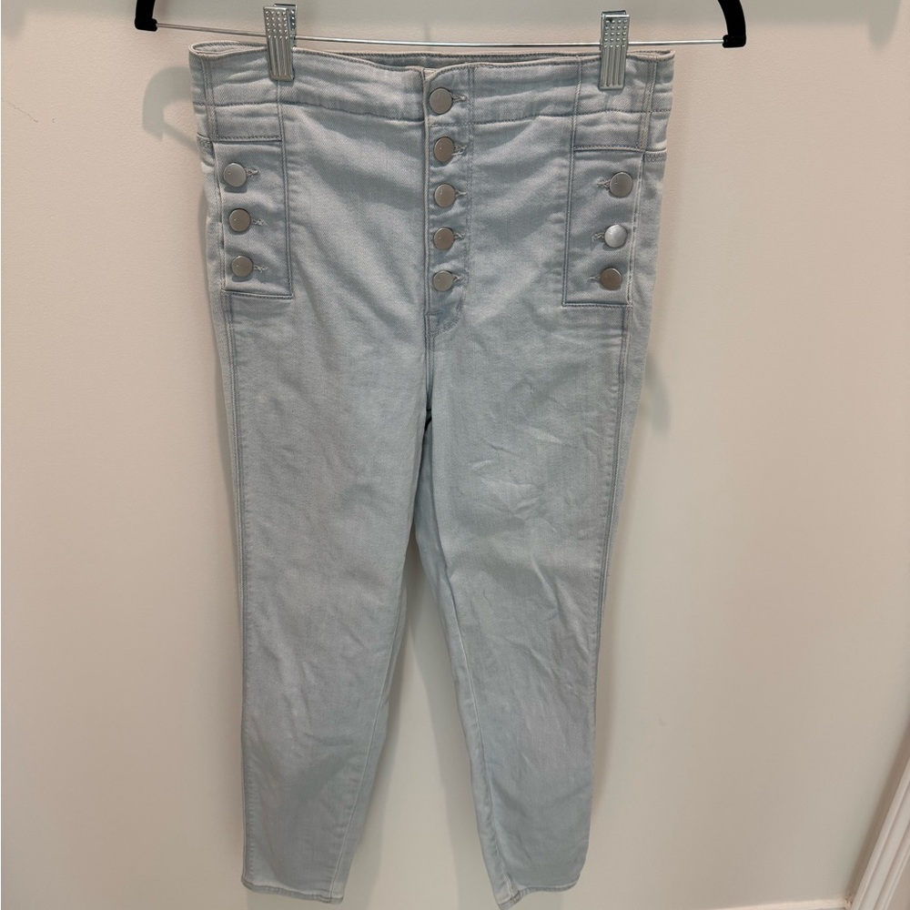 J Brand High Rise Light Blue Jeans